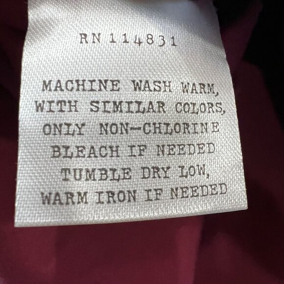 Con.Struct Plaid Lined Casual Button Up Shirt Red Blue Size Small NWOT - Picture 10 of 11